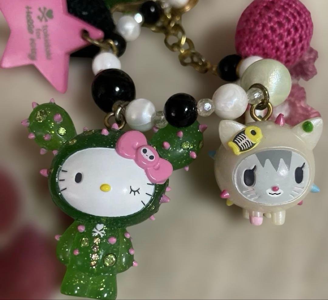 ハローキティ tokidokiコラボ　ブレスレット　激レア　平成レトロ