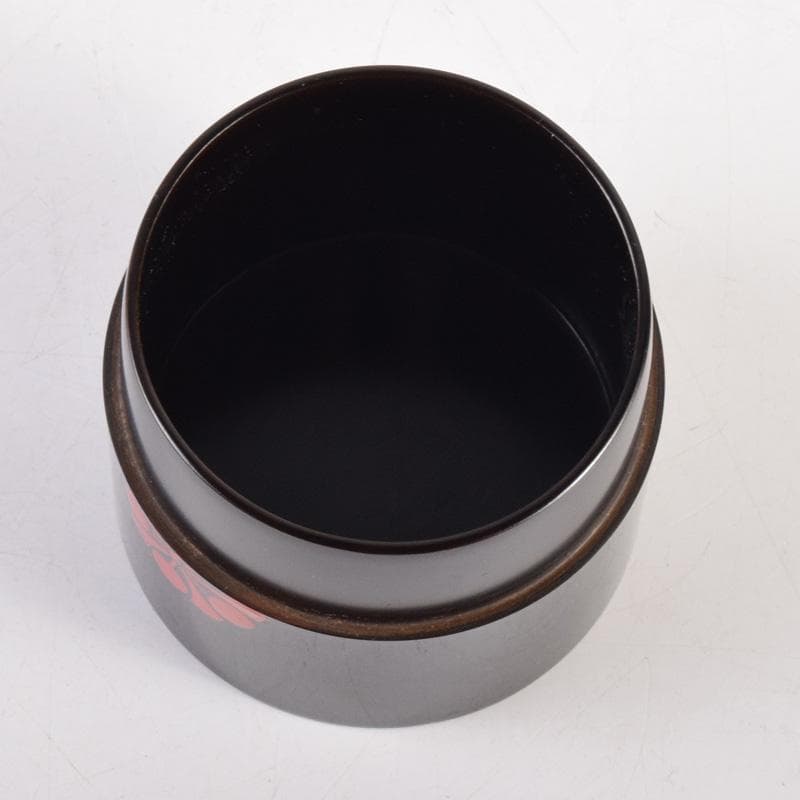 茶道具 山中塗 道場宗廣作 梅蒔絵 中次 共箱 V 8326 - メルカリ