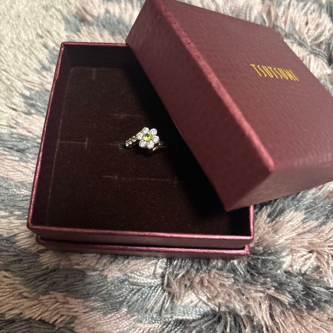 TSUTSUMI フラワーモチーフリング