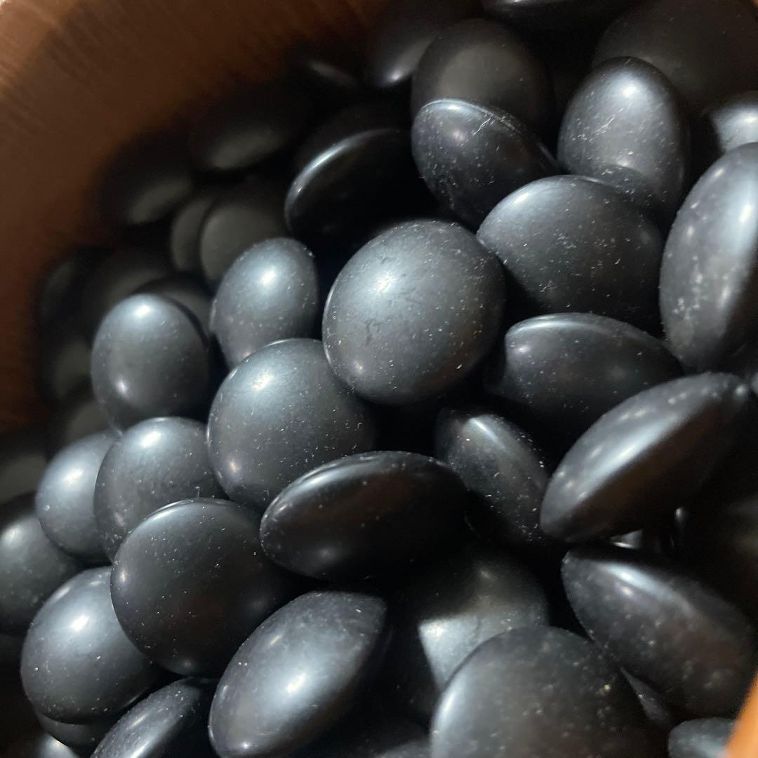 囲碁セット（自然石・木製容器）