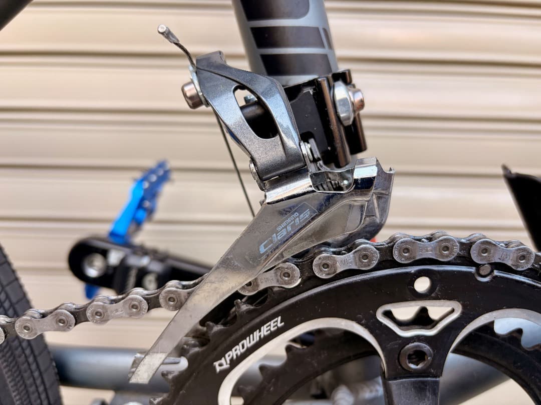 ミニベロ Eizer Z501カスタム ミニベロロード ブルーグレー 中古