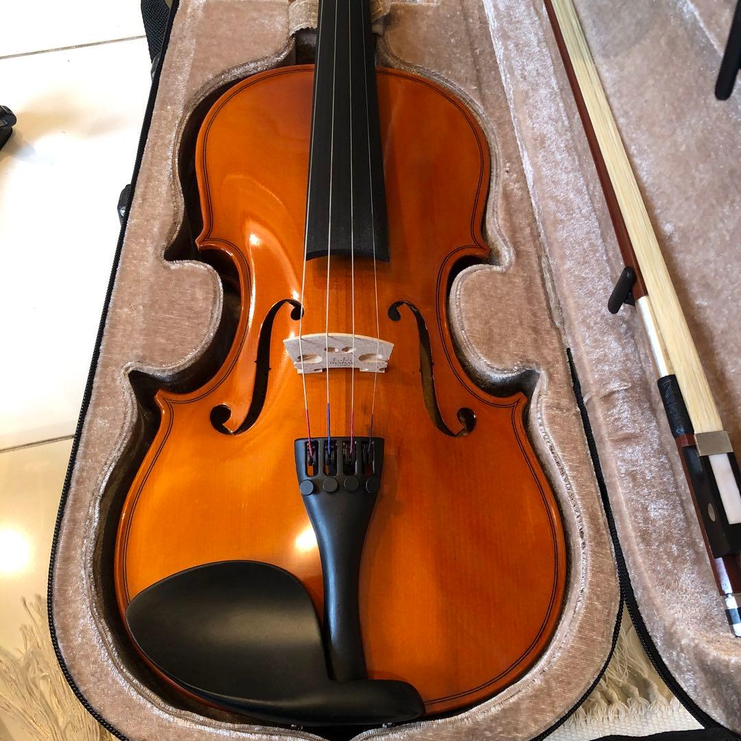 「もさん専用」ROMANZA RV-250 4/4ヴァイオリン ハードケース&弓