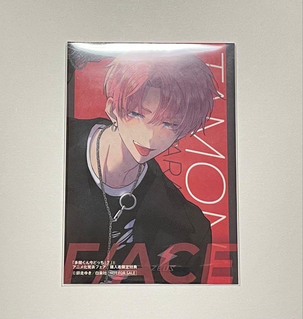 多聞くん今どっち!? 8巻フェア特典 ステッカー 福原多聞 - メルカリ