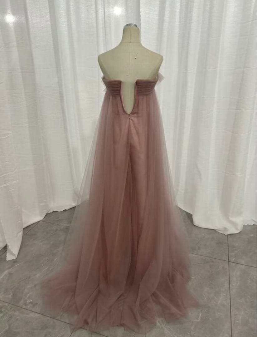 ウェディング カラードレス