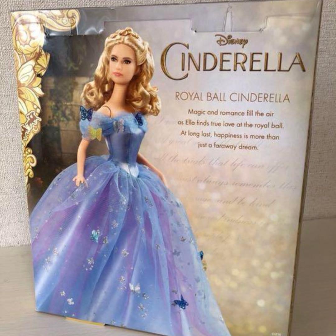 希少！マテル ディズニー実写 シンデレラ ロイヤルダンスパーティードール 未開封
