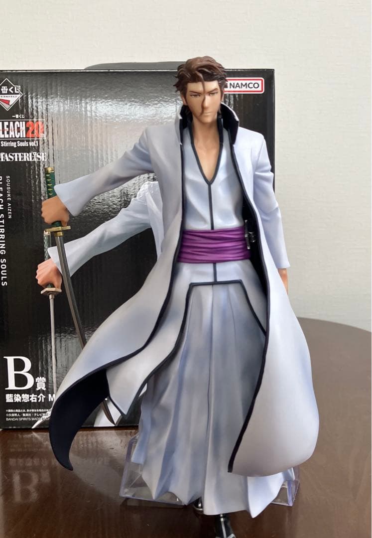 一番くじ BLEACH B賞 藍染惣右介 MASTERLISE フィギュア - メルカリ