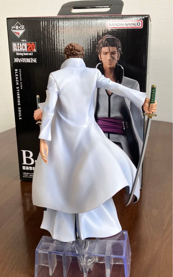 一番くじ BLEACH B賞 藍染惣右介 MASTERLISE フィギュア - メルカリ