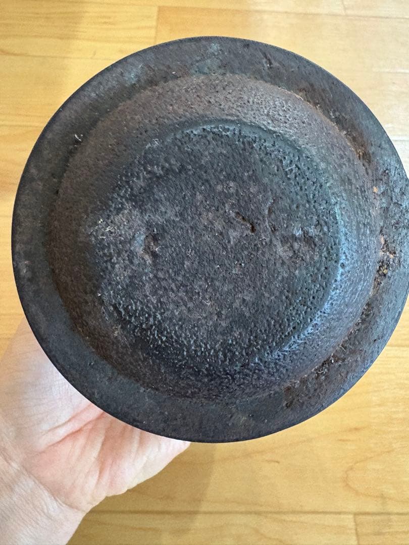 南部盛岡 佐々木 一点もの鉄瓶 鉄製 アンティーク 古美術 インテリア