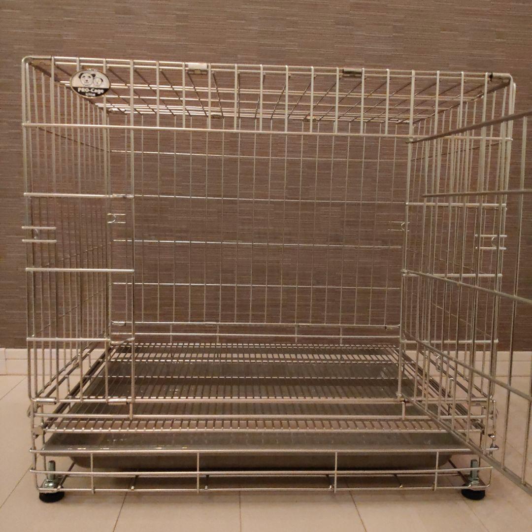 犬用ケージ】PROステンレスケージ LL－LSD 長面扉ハチコウ
