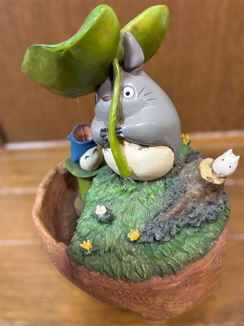 【廃盤品】となりのトトロ　ウォーターガーデン　はっぱのかさ　スタジオジブリ