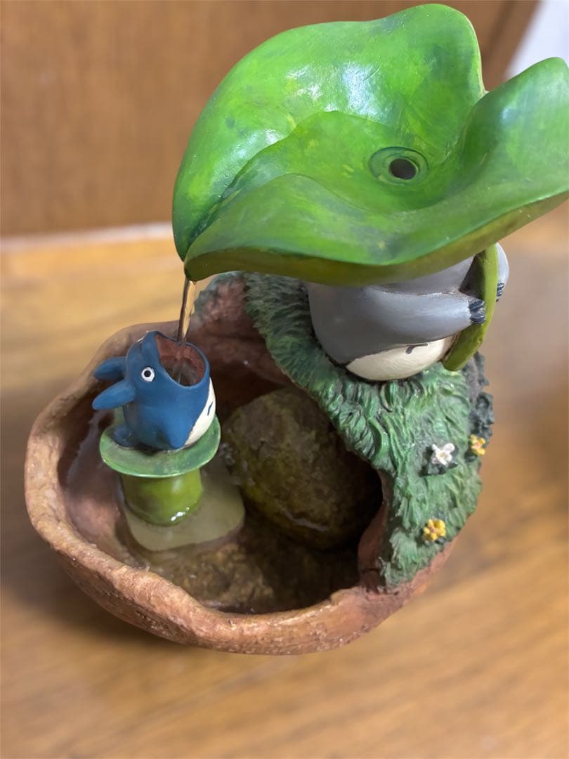 【廃盤品】となりのトトロ　ウォーターガーデン　はっぱのかさ　スタジオジブリ