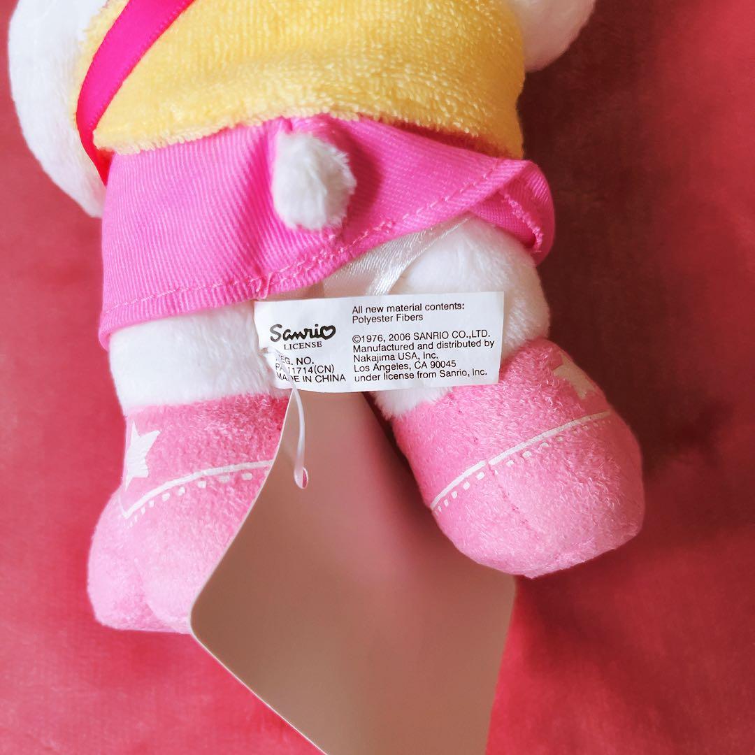 希少レア ハローキティ USA ぬいぐるみ ギター 2006 サンリオ レトロ