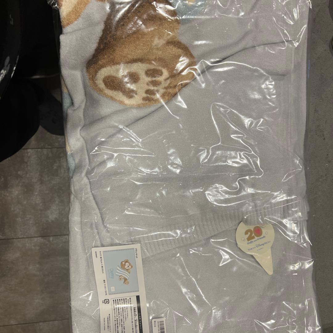 【新品】ディズニー　ダッフィー ジェラートピケ ブランケット