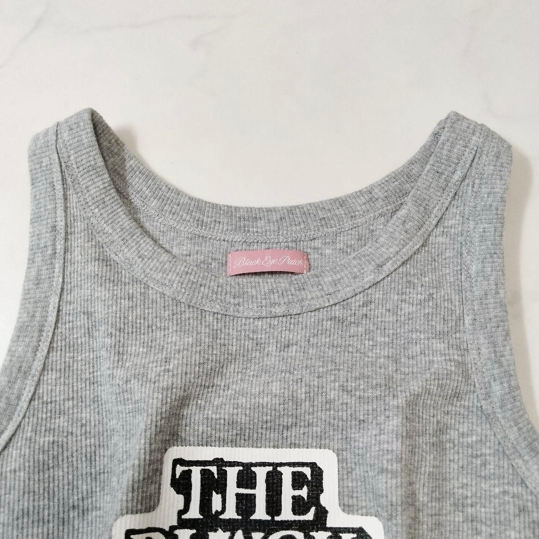 極美品　BlackEyePatch ／ブラックアイパッチ　ロゴタンクトップ