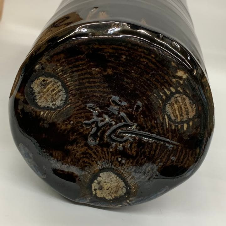 花入13】古瀬戸 一輪挿し 高さ25㎝