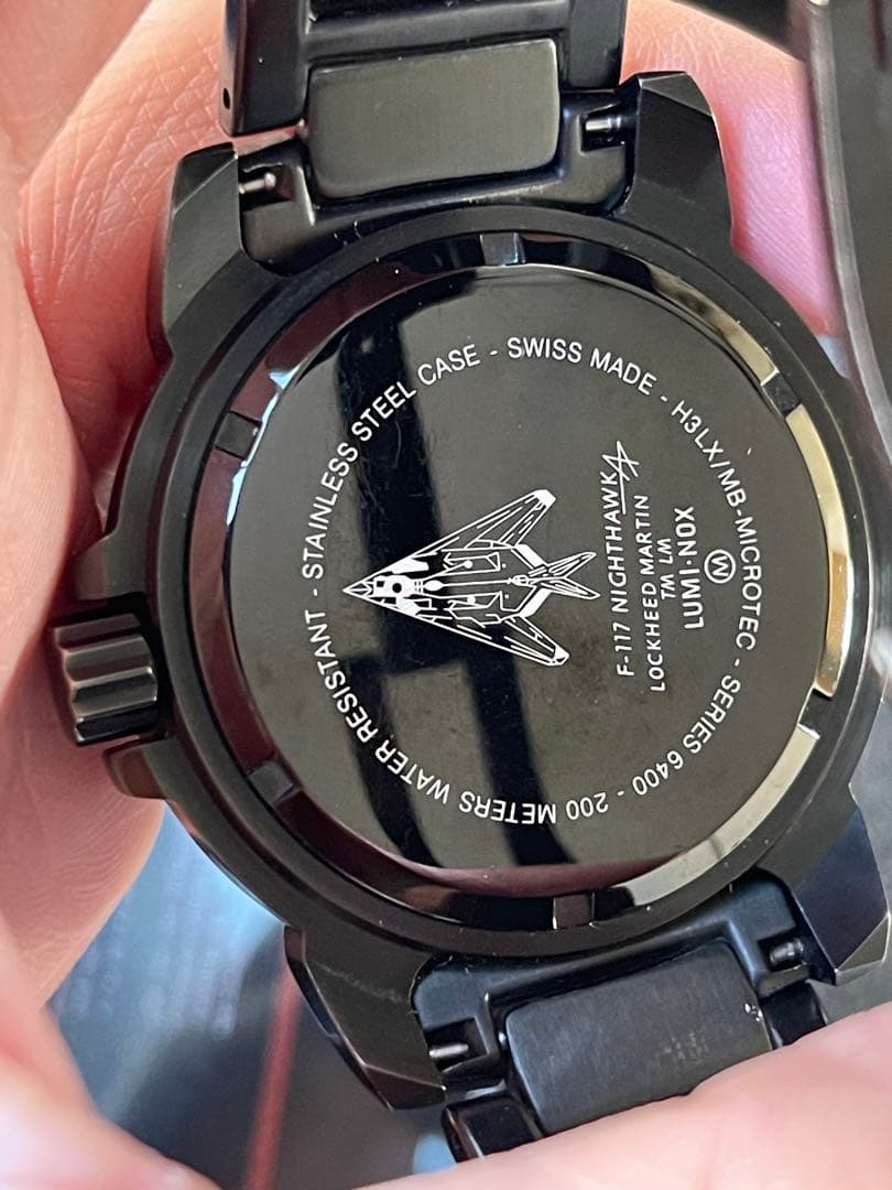 美品Luminox F-117 Nighthawk 腕時計 200m防水