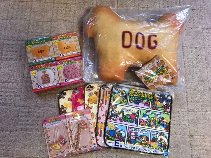 一番くじ ギンビス たべっ子どうぶつ お菓子がいっぱいコレクション 一番くじ ギンビス たべっ子どうぶつ お菓子がいっぱいコレクション