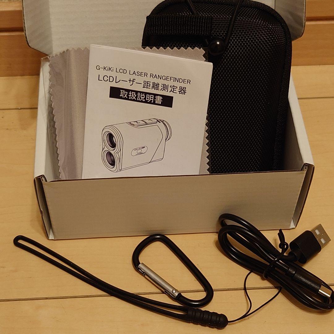 訳あり】ゴルフ距離計 レーザー測定器 1000m対応 大画面 手ブレ補正 新品