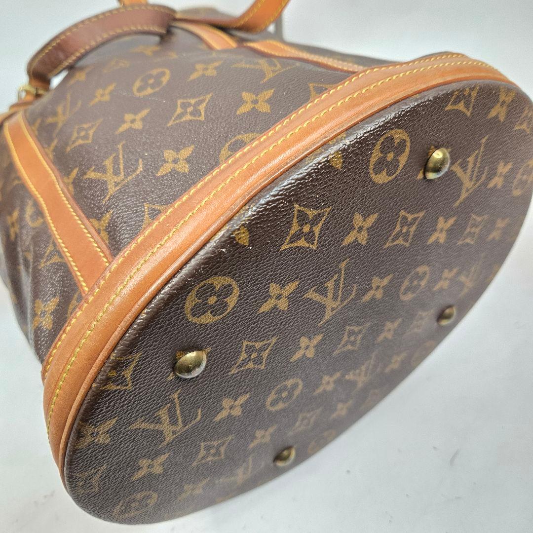 LOUIS VUITTON モノグラム バケットGM トートバッグ ポーチ付き
