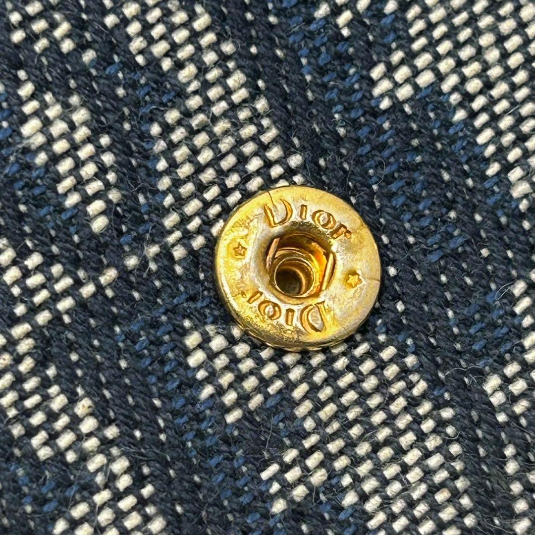 Dior ケース トロッター サドル 折り財布 ミニ財布 ジャガード