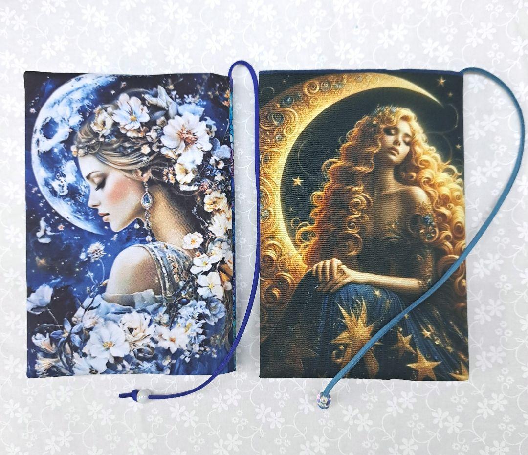 ねこのこ③ブックカバー、ポーチ