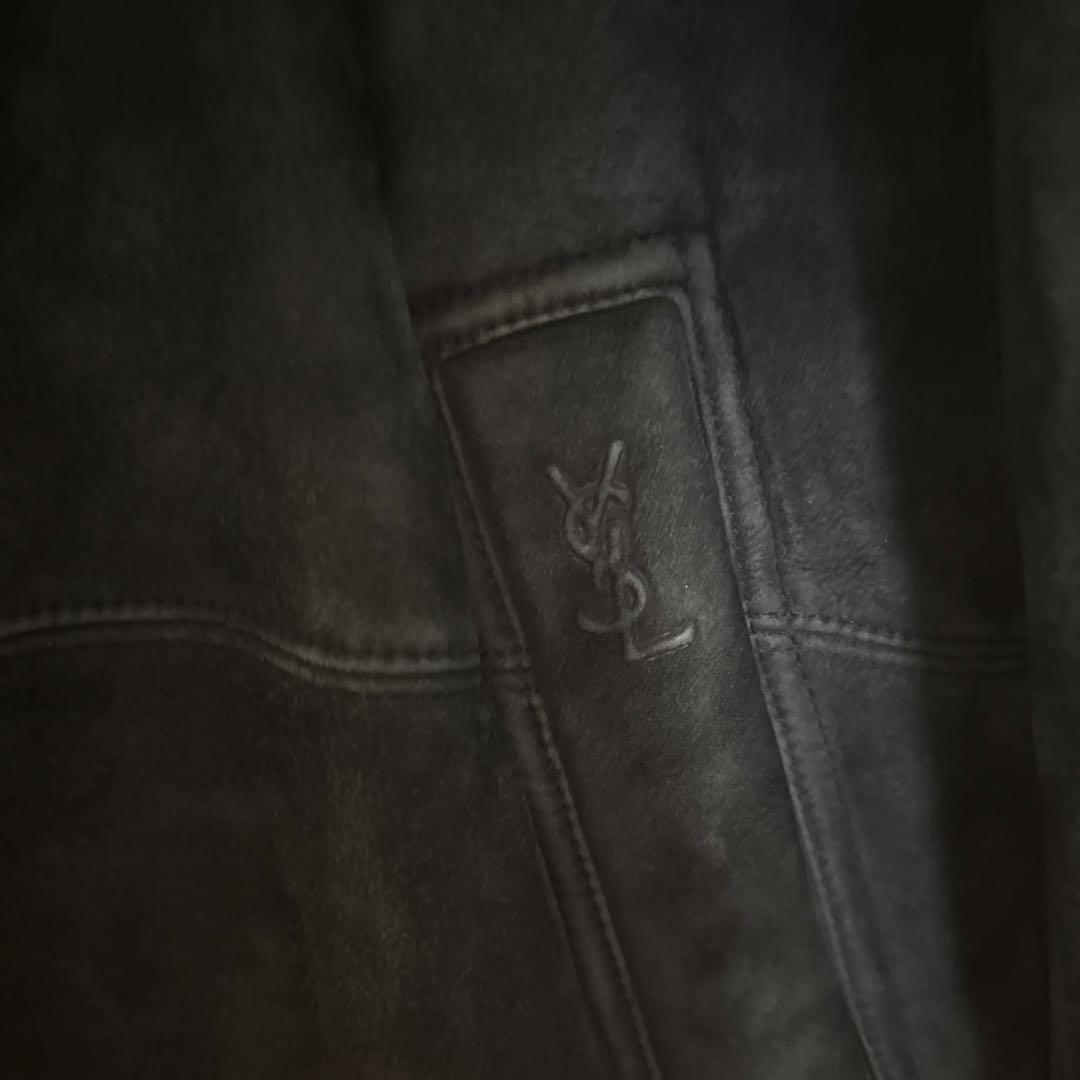 Yves Saint Laurent スエードジャケット