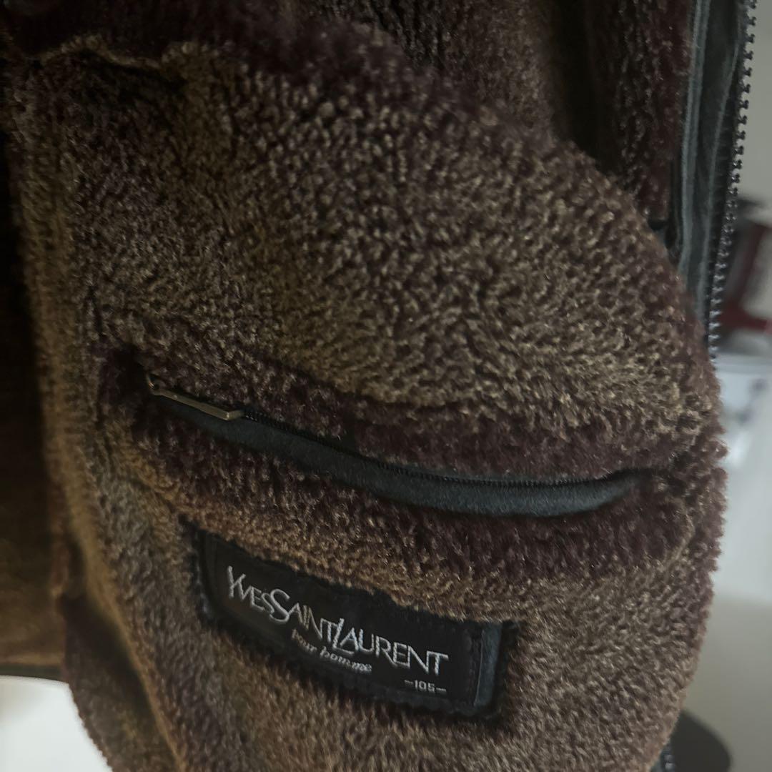 Yves Saint Laurent スエードジャケット