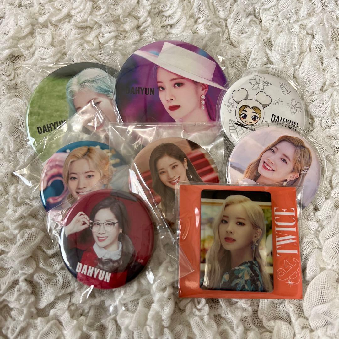 TWICE ダヒョン 缶バッジセット