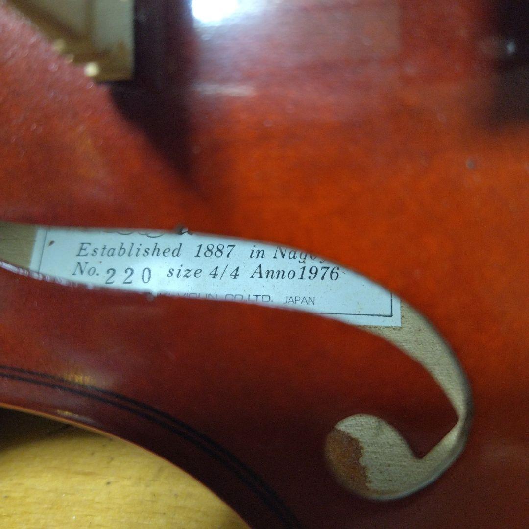 ♥大特価♥スズキバイオリン4/4NO．220♥弓ケース松脂つき