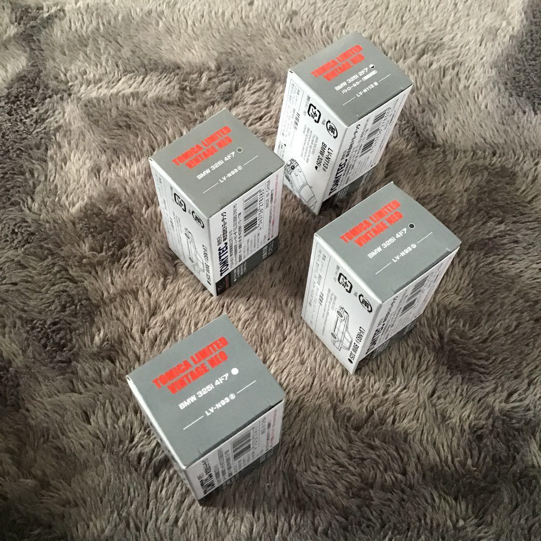 トミカリミテッド ヴィンテージ ネオ BMW 325i 4台セット