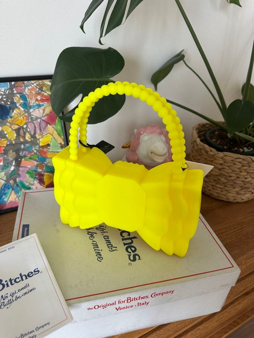 新品 forbitches リボンバッグ