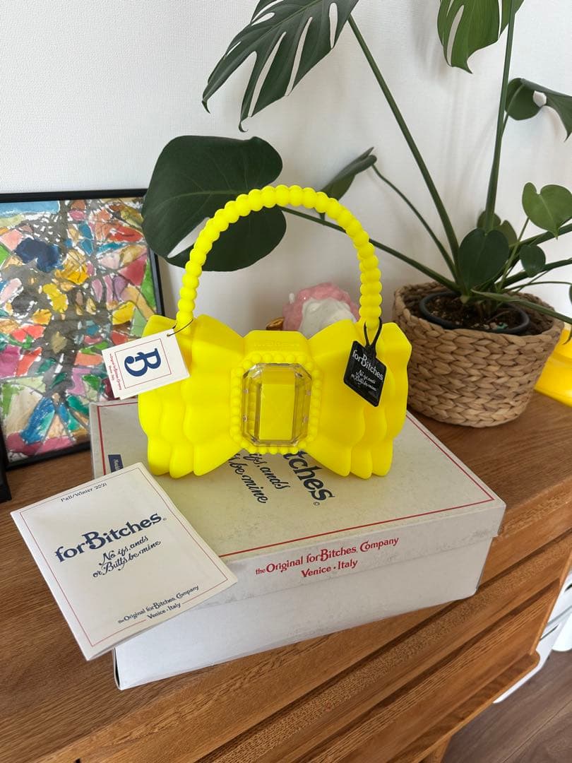 新品 forbitches リボンバッグ