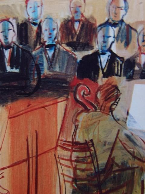 Raoul Dufy、ラウル・デュフィ【Quintette】超希少画・海外レゾネ