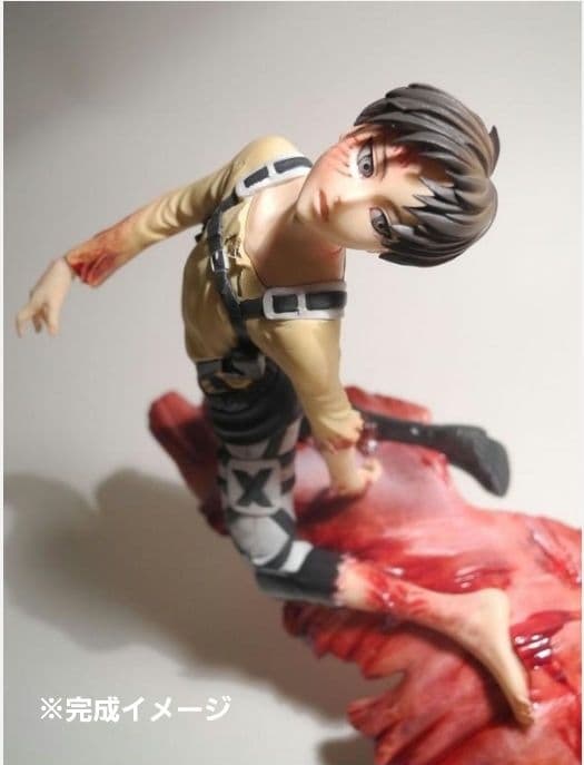 進撃の巨人　剥離 エレン　ガレージキット　フィギュア　未組立　未開封