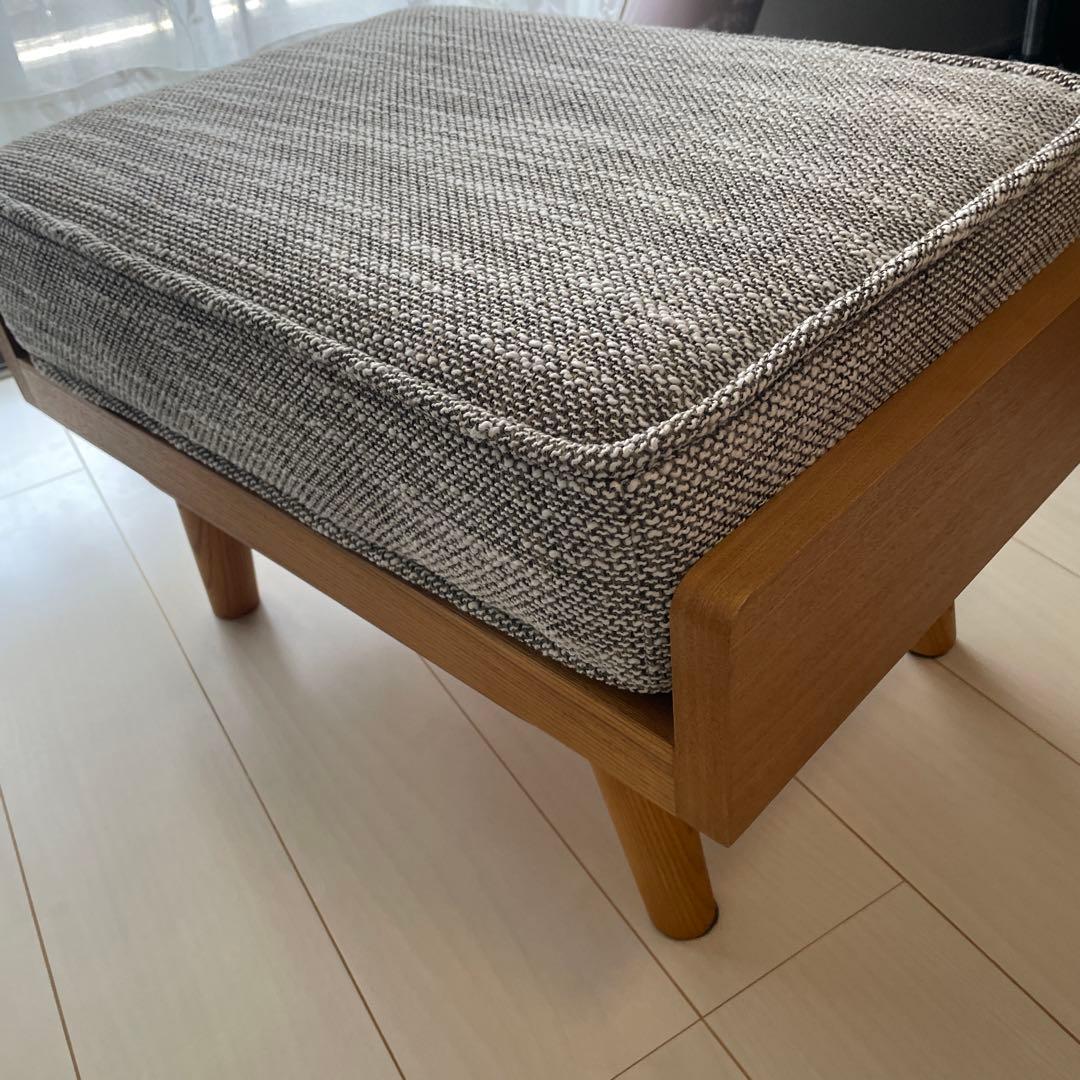 unico ソファ　ALBERO(アルベロ)　オットマン チークカラー