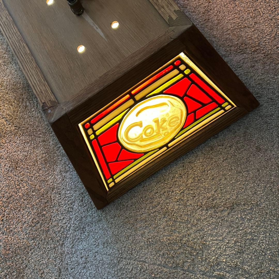 Coca-Cola コカコーラ プールバーライト ビンテージ 希少 ⭐️状態良好