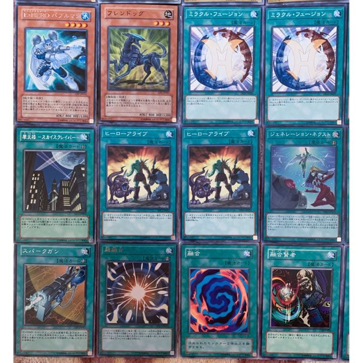 遊戯王 本格　E・HEROデッキ　構築済み