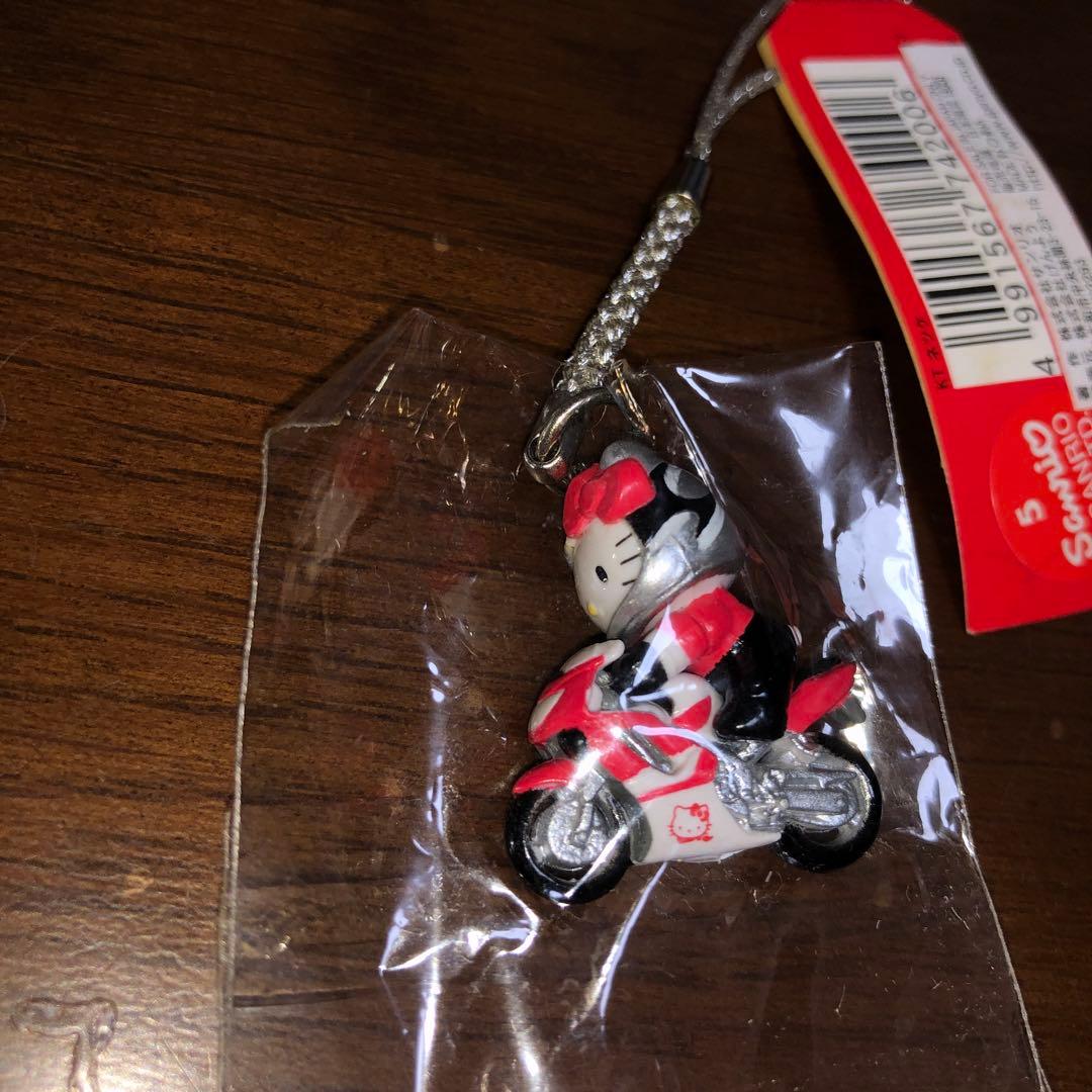 ハローキティ　ご当地キティ バイク ストラップ RACING TEAM 2001