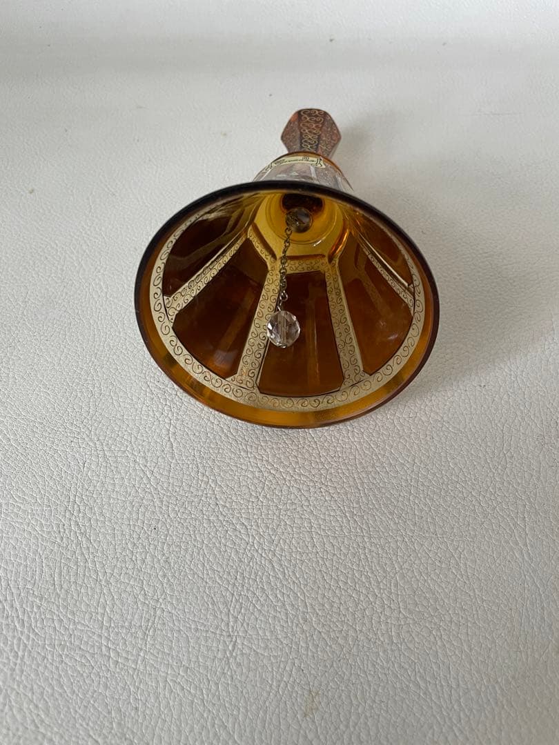 エーゲルマン ハンドベル 呼び鈴 チェコ共和国 製 ボヘミアガラス