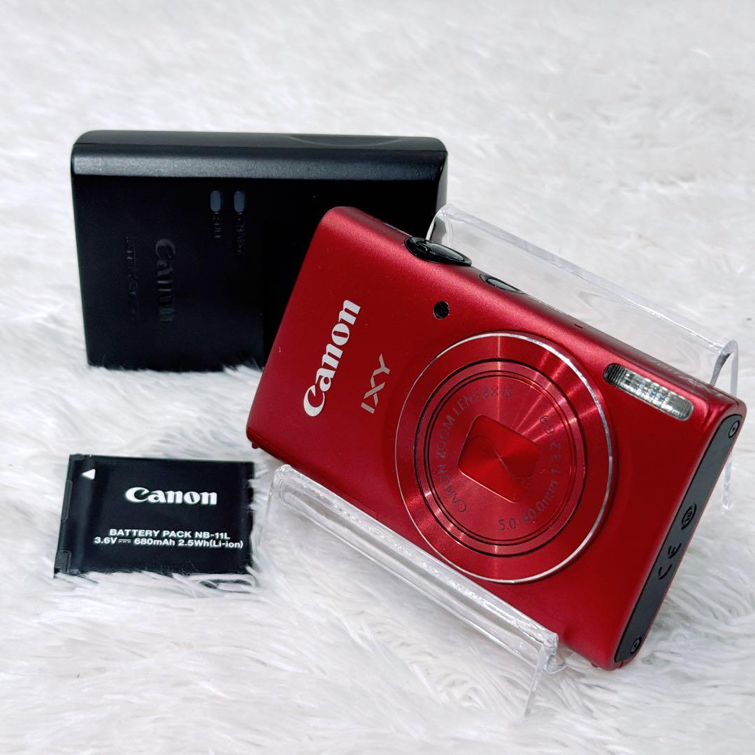 希少✨極美品】Canon IXY 110F レッド 赤 デジタルカメラ - メルカリ