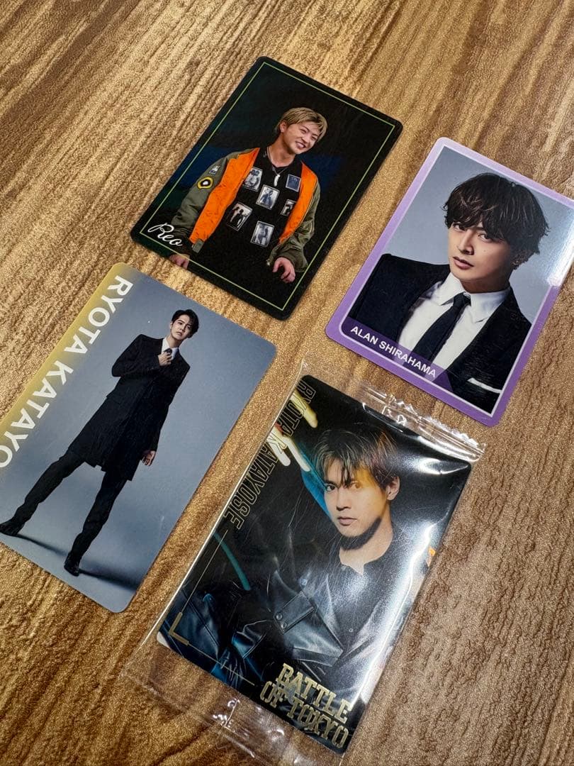 GENE 4枚 片寄涼太 佐野玲於 白濱亜嵐セット - メルカリ