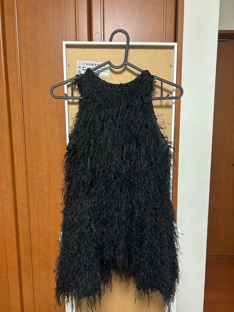 トップス acka fringe american sleeve tops