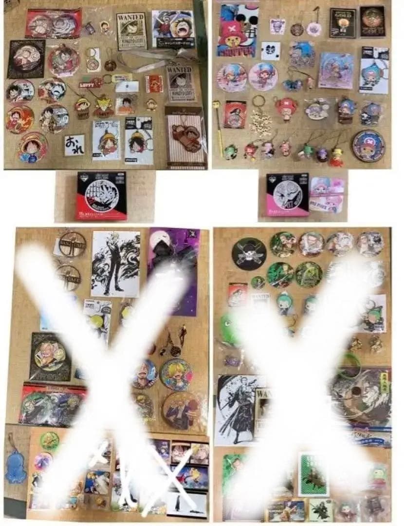 【写真撮り直し・料金計算中です】ONE PIECEグッズ【まとめ売り】