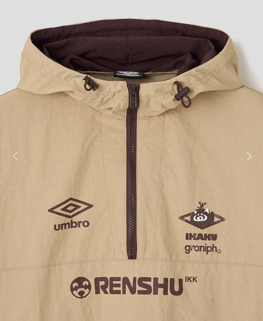 XLサイズ　イカクアンブロ　アノラック　グラニフ　ウィンドブレーカー