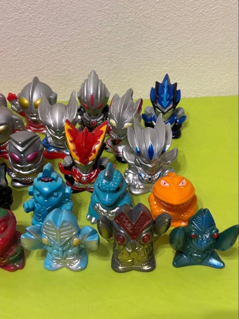 ウルトラマン　ソフビ　希少　レトロ　指人形