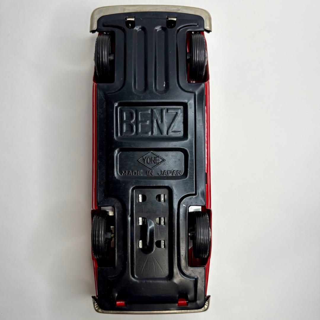 ヨネザワ メルセデスベンツ セダンカー 当時モノ ブリキ モデルカー 激レア