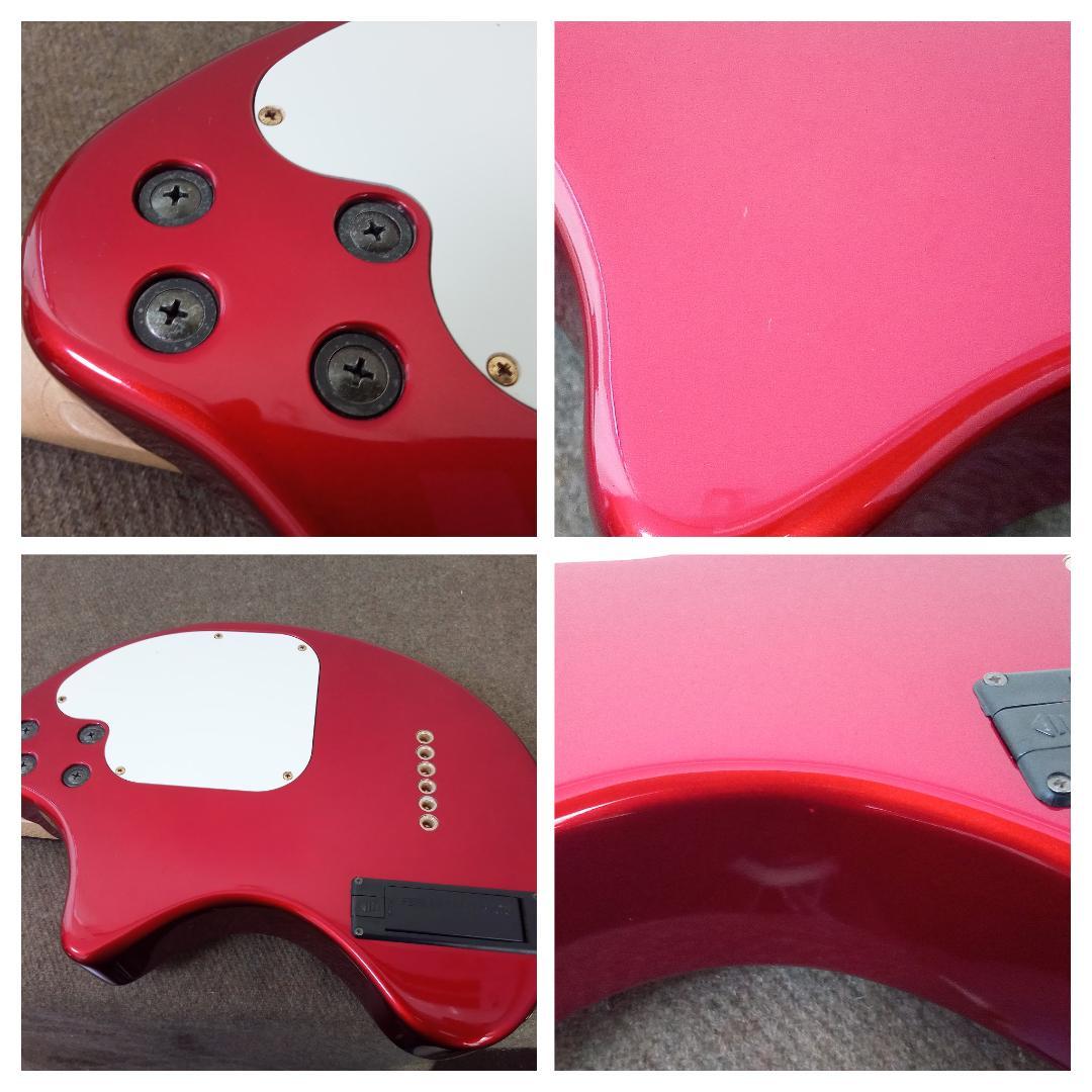 フェルナンデス ZO-3ギター レッド×ゴールドパーツ