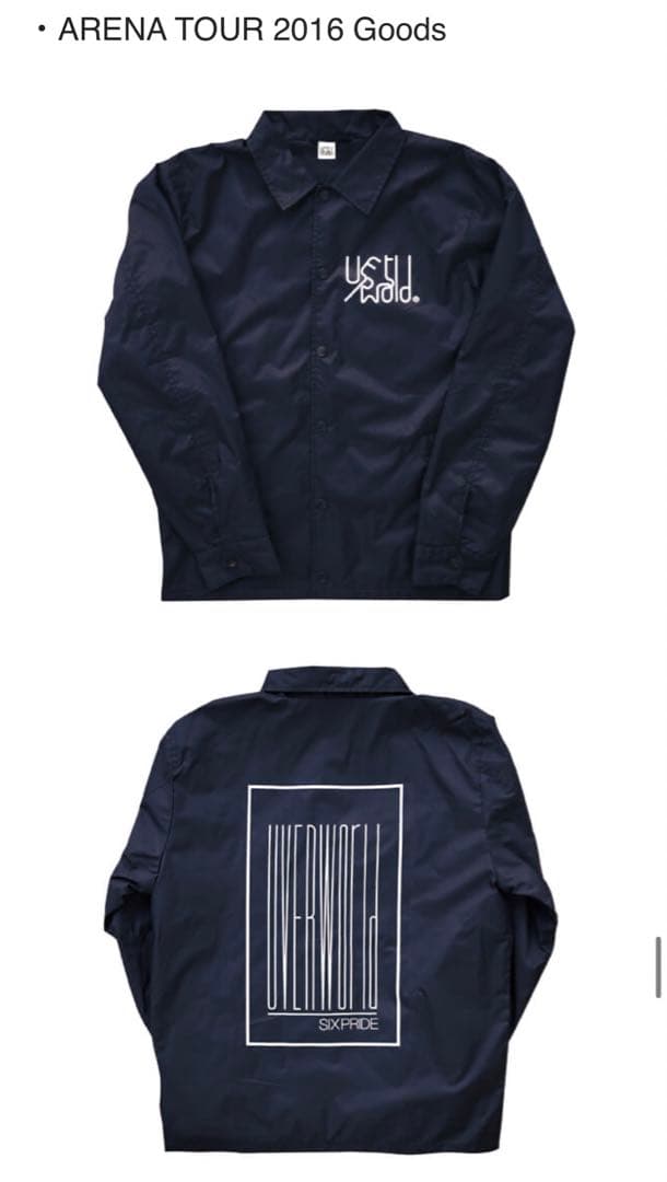 UVERworld コーチジャケット - メルカリ