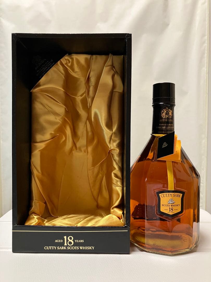 未開栓】ウイスキー カティサーク18年 43％750ml☆CUTTY SARKの通販は
