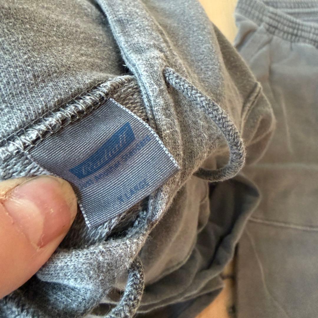 RADIALL LAID BACK ピグメントダイ　セットアップ　XL 黒